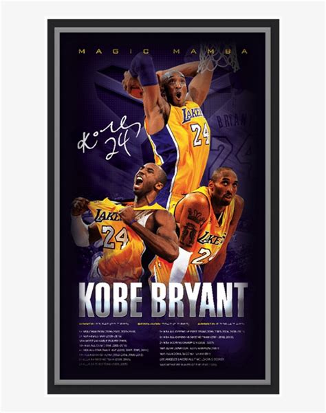 Kobe Bryant Nba Legend Print Los Angeles Lakers Png Image