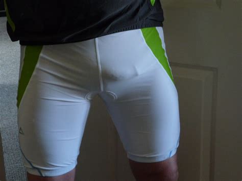 P Shortznkit In White Lycra Cycling Shorts Bulge Shortz Flickr
