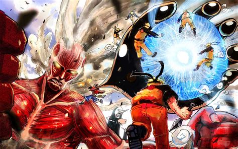 One Piece X Fairy Tail X Naruto X Bleach X Dragon Ball Anime