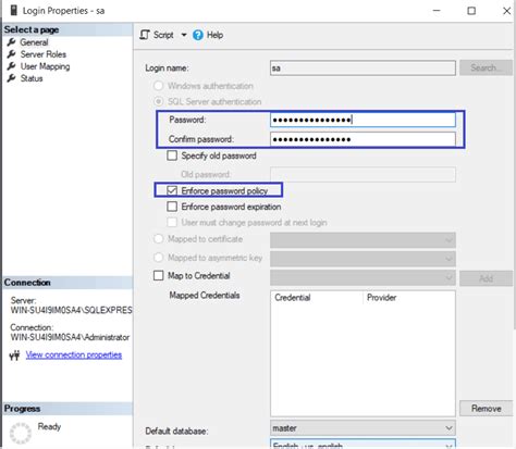 How To Enable Sa Account In Sql Server Steps