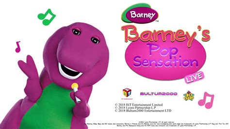 Barneys Pop Sensation Live💜💚💛 Custom Audio Subscribe Youtube