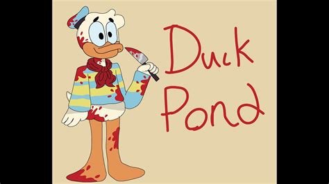 Duck Pond Donald Duck Creepypasta Speedpaint Youtube