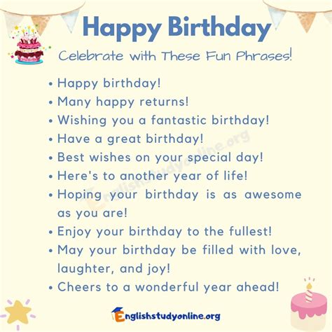 Some Creative Ways To Say Happy Birthday