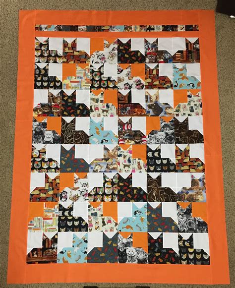 Pins And Paws Cat Quilt Tutorial By Cat Quilt