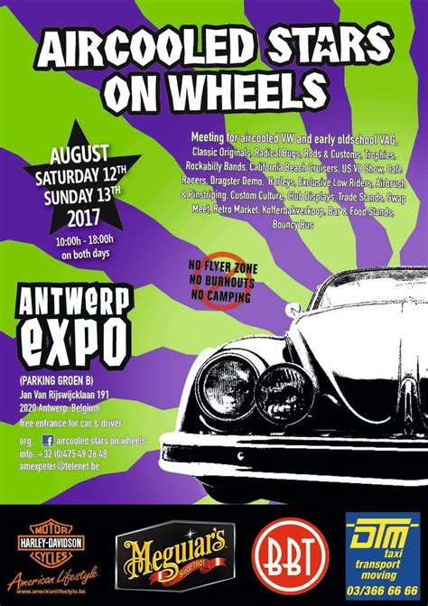 Aircooled Stars On Wheels 2017 Rockabilly Bands California Beach Event