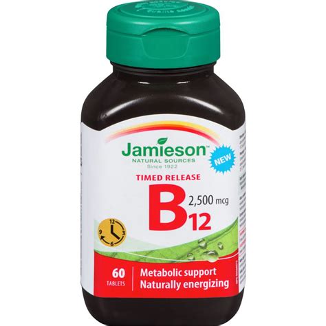 Vitamin B12 2500 Mcg Jamieson 60 Ea Delivery Cornershop By Uber Canada