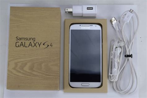 Samsung Galaxy S4 Sph L720 16gb White Frost Sprint Smartphone Ebay