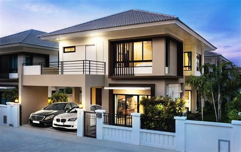 Two Story With 3 Bedrooms 3 Bathrooms And 2 Parking Spaces Pinoy Eplans