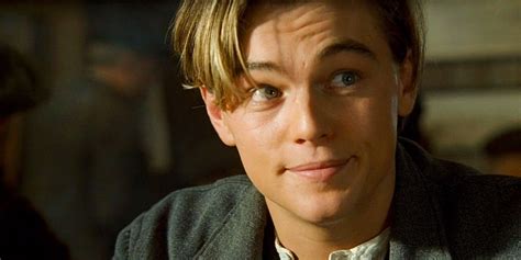 Titanic Leonardo DiCaprio S Line Over On The As He Paints Kate