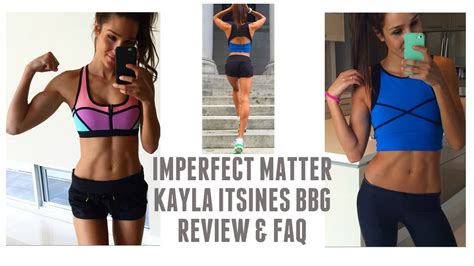 Kayla Itsines Bikini Body Guide BBG Review FAQs YouTube