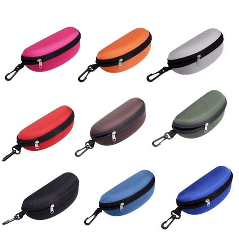 11 Colors Sunglasses Reading Glasses Carry Bag Hard Zipper Box Travel Pack Pouch Case New