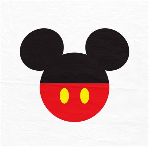 Mickey Mouse Ears Silhouette at GetDrawings | Free download