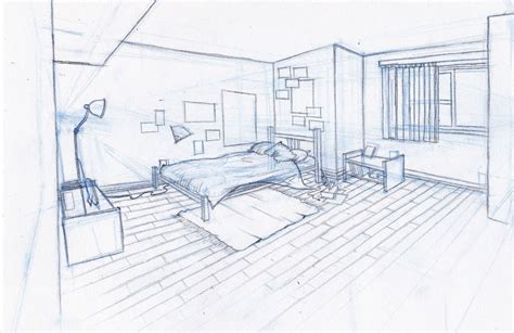 Simple Bedroom Sketch Home Design Ideas