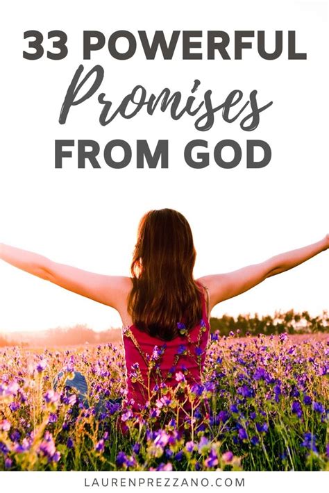 33 Powerful Promises From God Lauren Prezzano
