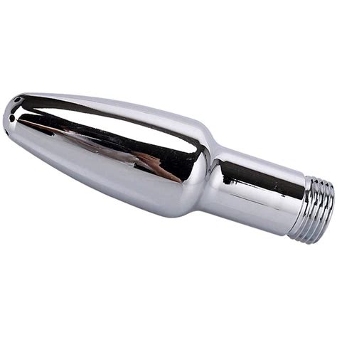 ABSOK Clean Shower Head Metal Enema Shower Vaginal Irrigation System Colon Aluminum Shower