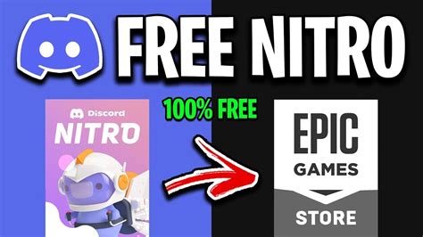 How To Get Discord Nitro For Free On Epic Games 2023 Youtube