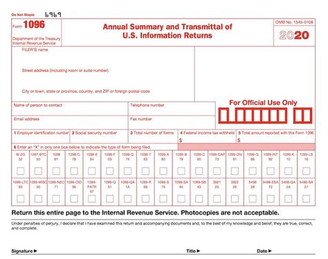 Mar 21, 2021 · librivox about. IRS Form 1096: What Is It?