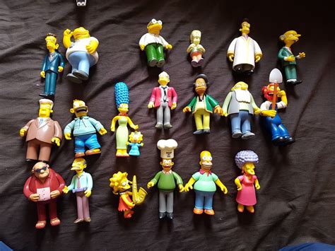The Simpsons Figures Wos World Of Springfield Figures Playmates Make Selection Ebay