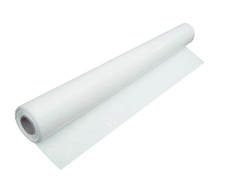 Qvs Shop 4m X 18m Clear Polythene Sheeting 125mu 500g Plastic Sheet