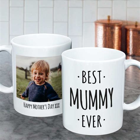 Personalised Photo Upload Mug Best Mummy Ever