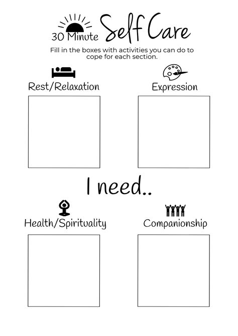 Self Therapy Worksheets