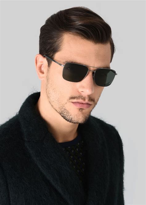 Gafas De Sol Para Hombre Con Montura Cuadrada Hombre Giorgio Armani