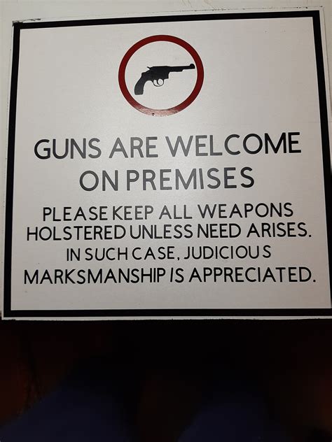 Guns Are Welcome Here Etsy