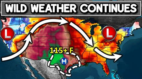 This Crazy Weather Pattern Will Continue To Be Extreme Dangerous Heat Wave Impacting Millions