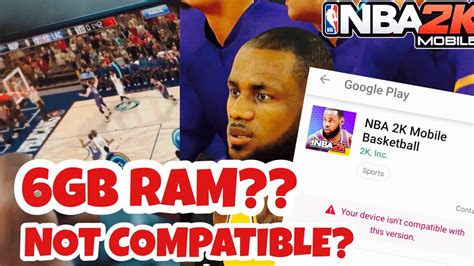 Nba 2k Mobile Android Compatibility Issues Nba2kmobile