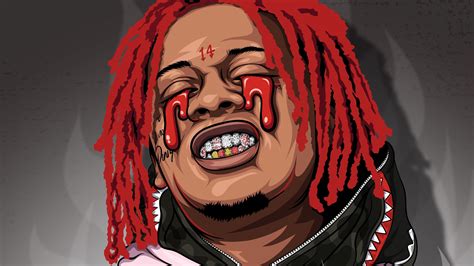 Computer Trippie Redd Wallpapers Wallpaper Cave