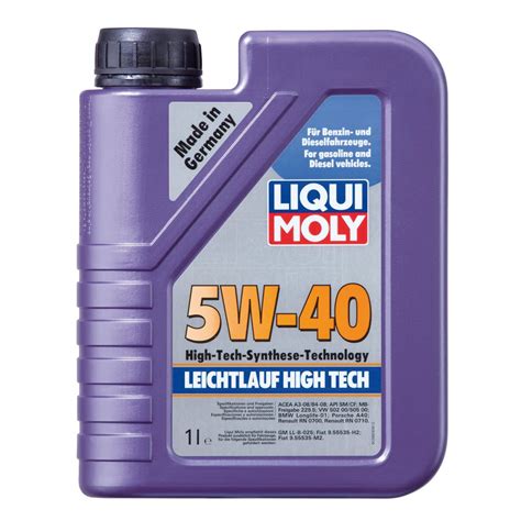 Liqui Moly Leichtlauf High Tech 5W-40 1 l Kanister - Car-Parts24.com Onlinesh, 10,99