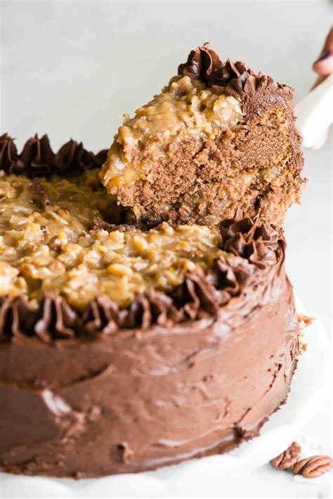 How to make it combine milk, sugar, butter and egg in saucepan, stir constantly and bring to a boil. Homemade German Chocolate Cake Recipe | Self Proclaimed Foodie