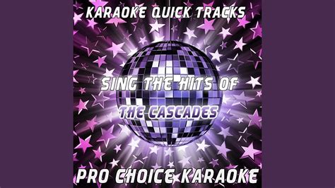 dreamin karaoke version originally performed by the cascades youtube
