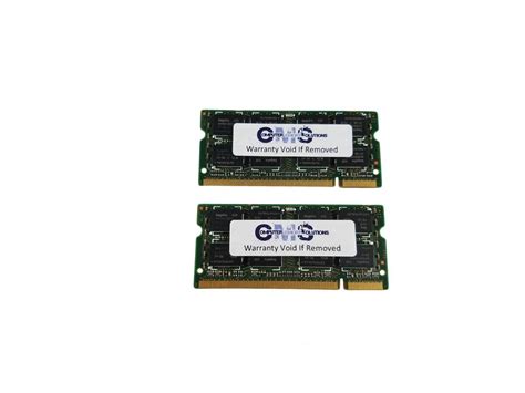 Cms 4gb 2x2gb Ddr2 6400 800mhz Non Ecc Sodimm Memory Ram Upgrade Compatible With Dell