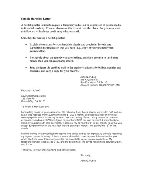 2022 Hardship Letter Fillable Printable Pdf And Forms Handypdf