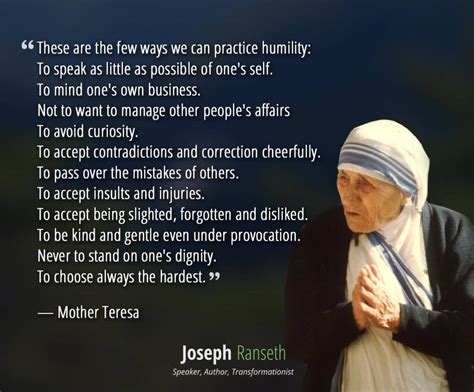 15 Mother Teresa Quotes To Cultivate Love And Compassion Joseph Ranseth
