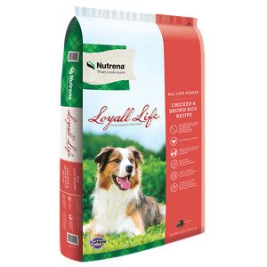 See complete and helpful info, click here. Nutrena Loyall Life All Life Stages Chicken & Rice Dog ...