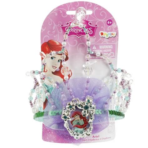 Disguise Disney The Little Mermaid Ariel Tiara Costume Accessory Dress