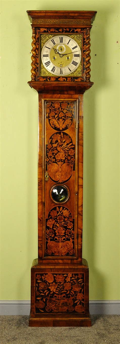Antiques Atlas Marquetry Longcase Clock S Cambridge Of London