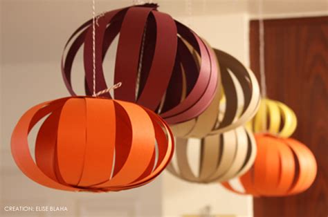 Thanksgiving Paper Lanterns At Home With Kim Vallee