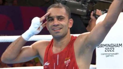 Cwg 2022 Amit Panghal Clinches Another Boxing Gold For India In