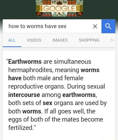 How To Worms Have Sex X