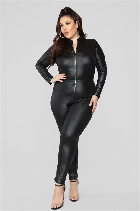 Best I Ever Had Jumpsuit Black Leather Outfits Women Black Jumpsuit Leather Jumpsuit