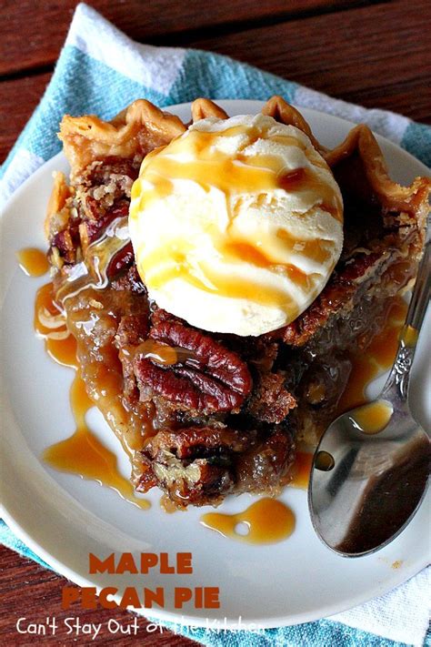 Add the vegetable shortening and salted butter. Maple Pecan Pie | Recipe | Maple pecan pie, Pecan pie ...