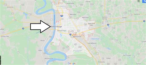 Despite the public relations coup of the visit of powhatan's daughter pocahontas, a. Baton Rouge Map and Map of Baton Rouge, Baton Rouge on Map ...