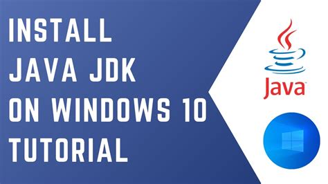 How To Install Java Jdk On Windows Java Jdk Windows Java Java Home Youtube