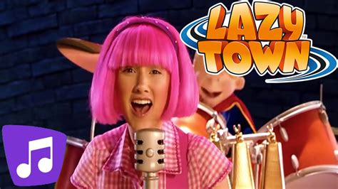 Lazy Town I When We Play Music Video Youtube
