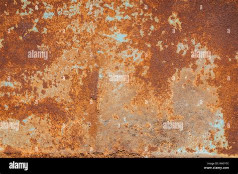 Rusty Metal Background Texture Rusted Old Vintage Retro Background