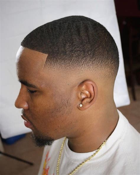 Low Taper Low Cut Black Men Haircuts