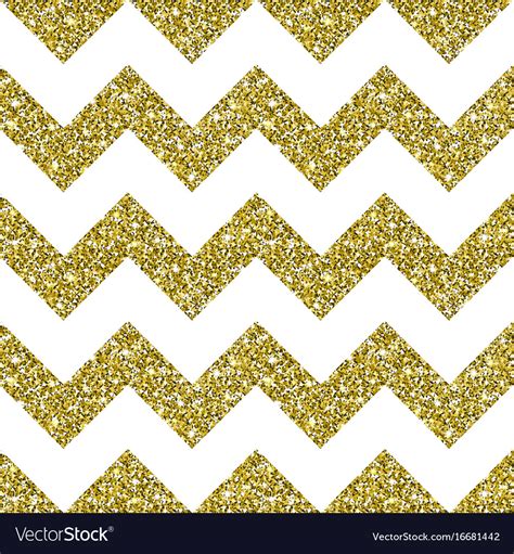 Gold Glitter Chevron Pattern Background Royalty Free Vector